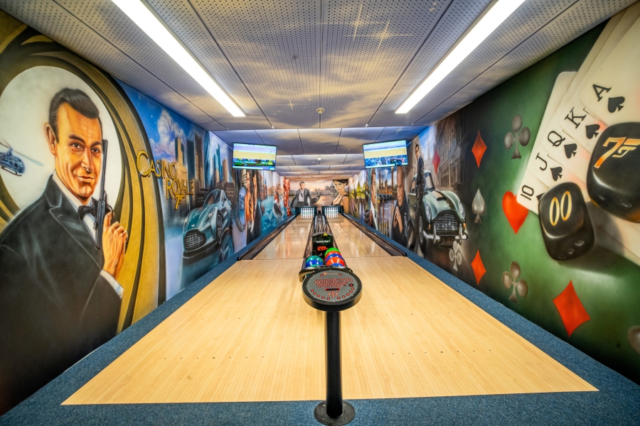 Bowlingbahn Hotel Lamm Bowlingbahn im Hotel Lamm in Heimbuchental