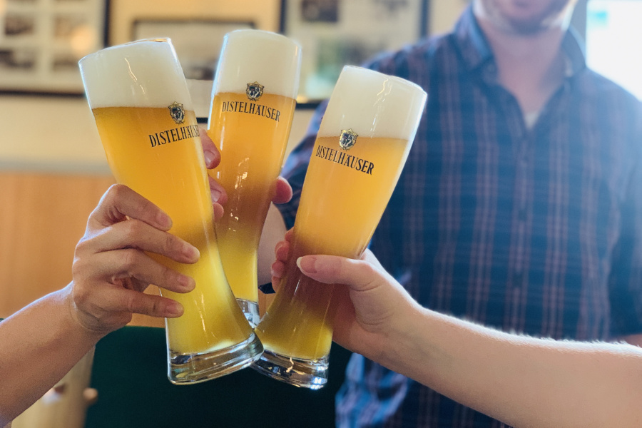 Weizen-Glas